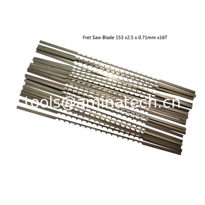 Lame de scie à chantourner 153x2.5x0.71mmx16T Coupe bois, plastique fournisseur