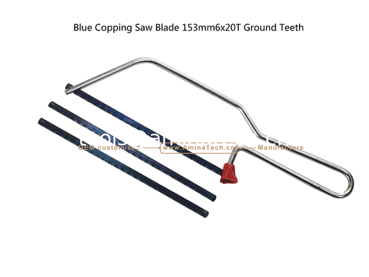 Blade de scie bleue 153mm6x20T Dents broyés Couper du bois, du plastique, du métal de faible dureté fournisseur