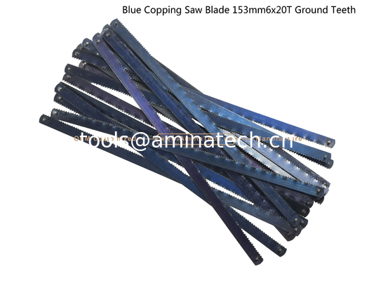 Blade de scie bleue 153mm6x20T Dents broyés Couper du bois, du plastique, du métal de faible dureté fournisseur
