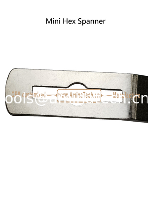 Mini clé hexagonale Aminatech 210 x 65 x 10mm Construction précise, utilisée pour fixer la scie à chantourner par les enfants fournisseur