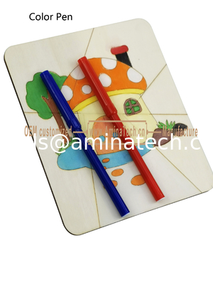 Le stylo à couleur Aminatech 145mmx9 pour les enfants à peindre avec une bonne expérience de dessin. fournisseur