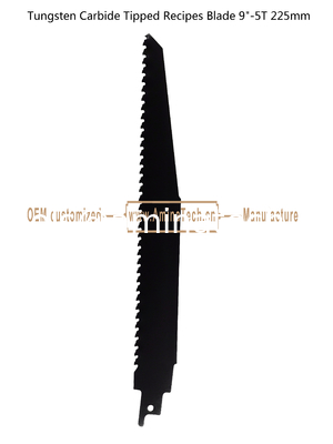 Tungsten Carbide Tipped Recipes Blade 9"-5T 225mm,Cutting Porous Concrete,Red Brick,Fiber Cement,Epoxy Resin fournisseur