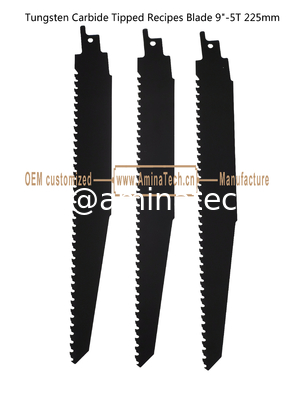 Tungsten Carbide Tipped Recipes Blade 9"-5T 225mm,Cutting Porous Concrete,Red Brick,Fiber Cement,Epoxy Resin fournisseur