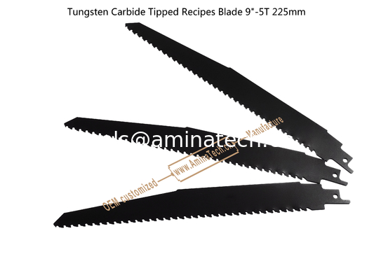 Tungsten Carbide Tipped Recipes Blade 9"-5T 225mm,Cutting Porous Concrete,Red Brick,Fiber Cement,Epoxy Resin fournisseur