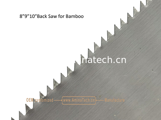 8"9"10" Back Saw for Bamboo,Cutting Wood and Bamboo fournisseur
