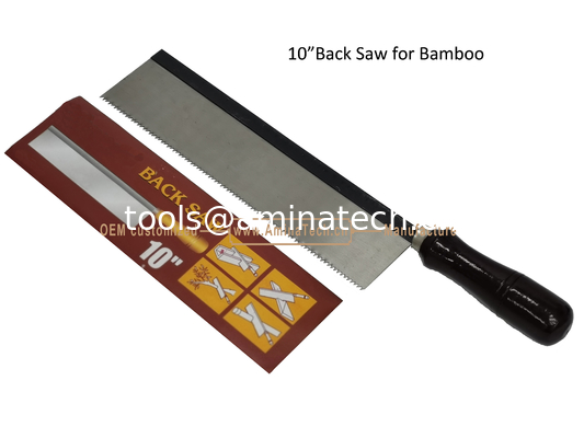 8"9"10" Back Saw for Bamboo,Cutting Wood and Bamboo fournisseur