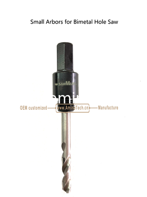 Petits arbres pour les scies à trous en bimetal,petits arbres pour les scies à trous en bimetal,forage central,extension de forage fournisseur