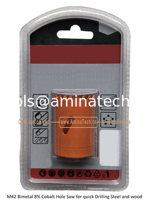 M42 Bimetal 8% Cobalt Sage à trous pour forage rapide Acier et bois, outils électriques fournisseur