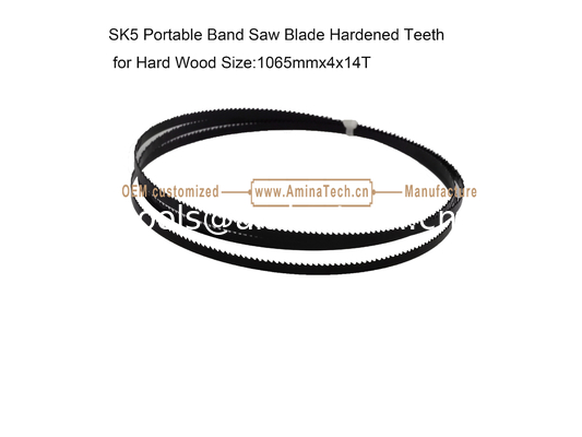 SK5 Lamelle de scie à bande portativeDentures durcies pour bois dur Taille:1065mmx4x14T fournisseur