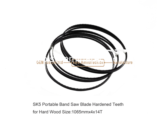 SK5 Lamelle de scie à bande portativeDentures durcies pour bois dur Taille:1065mmx4x14T fournisseur