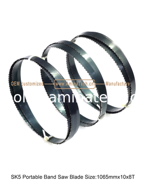 SK5 Portable Band Saw Blade Size:1065mmx10x8T fournisseur