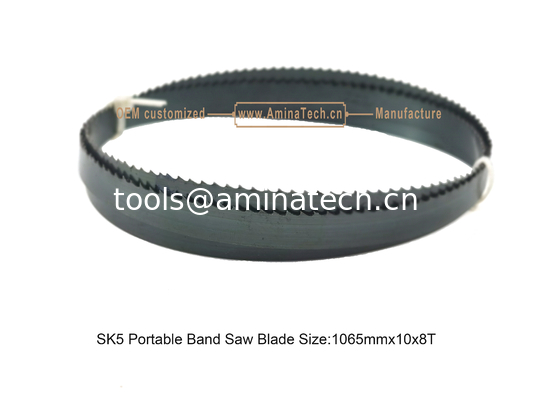 SK5 Portable Band Saw Blade Size:1065mmx10x8T fournisseur