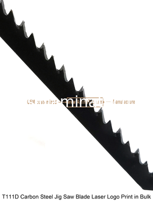 Lame de scie sauteuse au carbone T111D avec impression laser du logo en vrac, taille : 100 mm x 8 x 6T, pour la coupe du bois, lame de scie alternative fournisseur