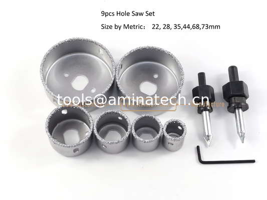 9pcs Hole Saw Set fournisseur