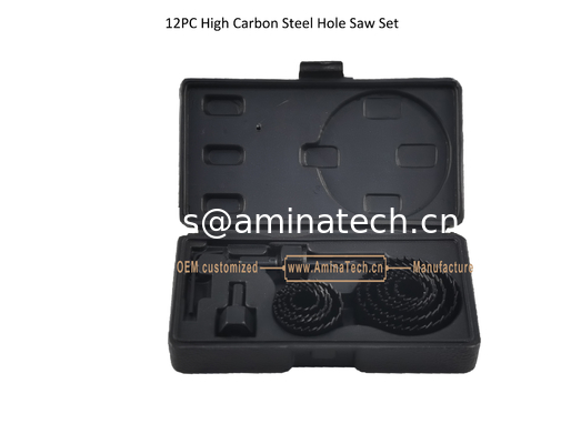 Ensemble de scies cloches 12PC en acier à haute teneur en carbone, outils électriques fournisseur