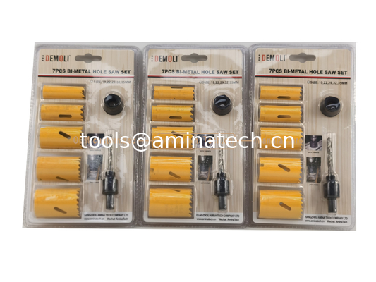 Jeu de scies cloches bimétalliques 7 pièces, Outils électriques, Forets fournisseur