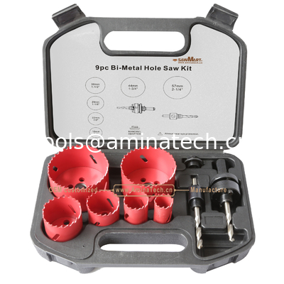 Jeu de scies cloches bimétal 9 pièces, Outils électriques, Mèches de perceuse fournisseur