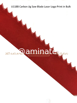 U118B Bimetal Jig Saw Blade Logo laser Imprimé en vrac, Blade de scie réciproque, outils électriques fournisseur