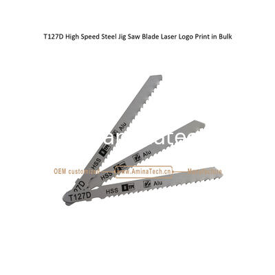 T127D Blade à scie à jet en acier à grande vitesse Impression laser Logo en vrac: 100mmx8x8T, coupe de bois, lame de scie réciproque fournisseur