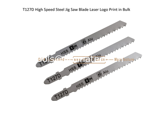 T127D Blade à scie à jet en acier à grande vitesse Impression laser Logo en vrac: 100mmx8x8T, coupe de bois, lame de scie réciproque fournisseur