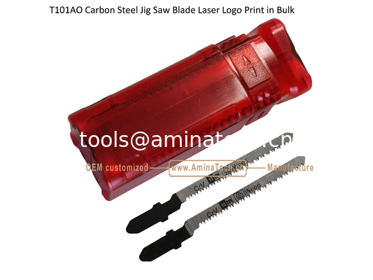 T101AO Carbon Jig Saw Blade Laser Logo Print in Bulk size:83mmx6x18T, Cutting Woods, Reciprocating Saw  Blade fournisseur