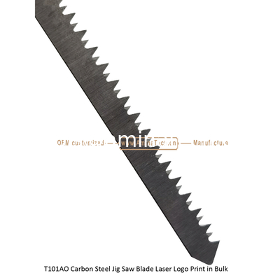 T101AO Carbon Jig Saw Blade Laser Logo Print in Bulk size:83mmx6x18T, Cutting Woods, Reciprocating Saw  Blade fournisseur