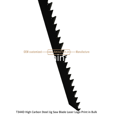 T344D Carbon Jig Saw Blade Laser Logo Print in Bulk size:145mmx8x6T, Cutting Woods,Reciprocating Saw Blade fournisseur