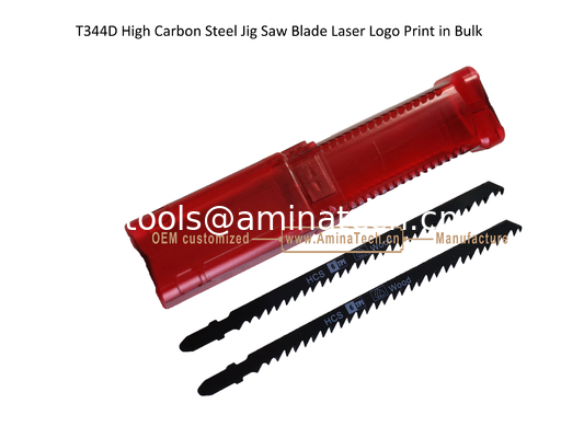 T344D Carbon Jig Saw Blade Laser Logo Print in Bulk size:145mmx8x6T, Cutting Woods,Reciprocating Saw Blade fournisseur
