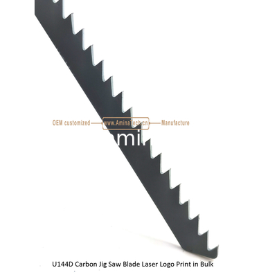 U144D Carbon Jig Saw Blade Laser Logo Print in Bulk size:100mmx8x6T, Cutting Woods,Reciprocating Saw Blade fournisseur
