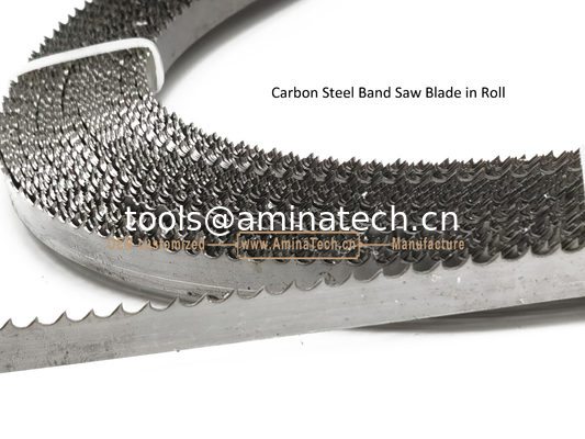 Blade de scie à bande en acier au carbone en rouleau taille:10-0.6-6T, scie à bande, outils électriques fournisseur