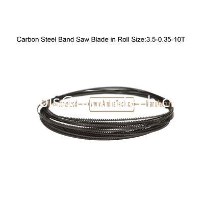 Lame de scie à ruban en acier au carbone en rouleau Taille:3.5-0.35-6T/9T/10T,Scie à ruban,Outils électriques fournisseur