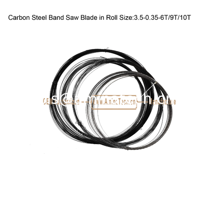 Lame de scie à ruban en acier au carbone en rouleau Taille:3.5-0.35-6T/9T/10T,Scie à ruban,Outils électriques fournisseur