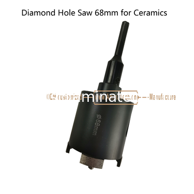 Sage à trous de diamant 68 mm pour céramique, outils électriques fournisseur